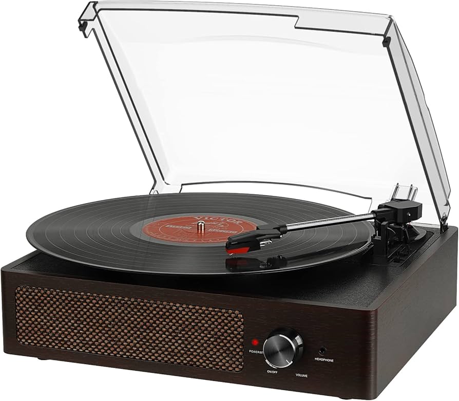 turntable record player amazon