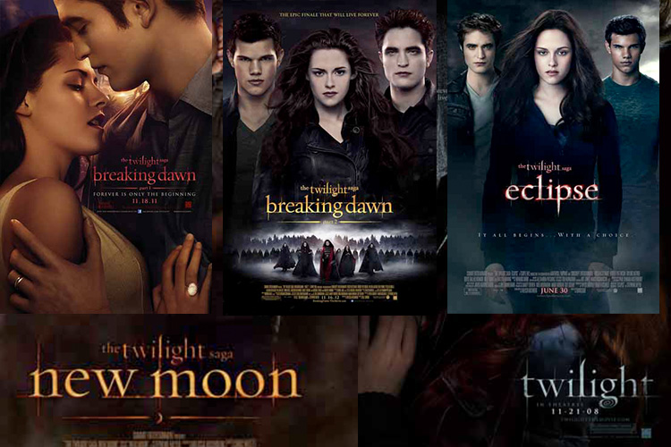 twilight movies in order on netflix