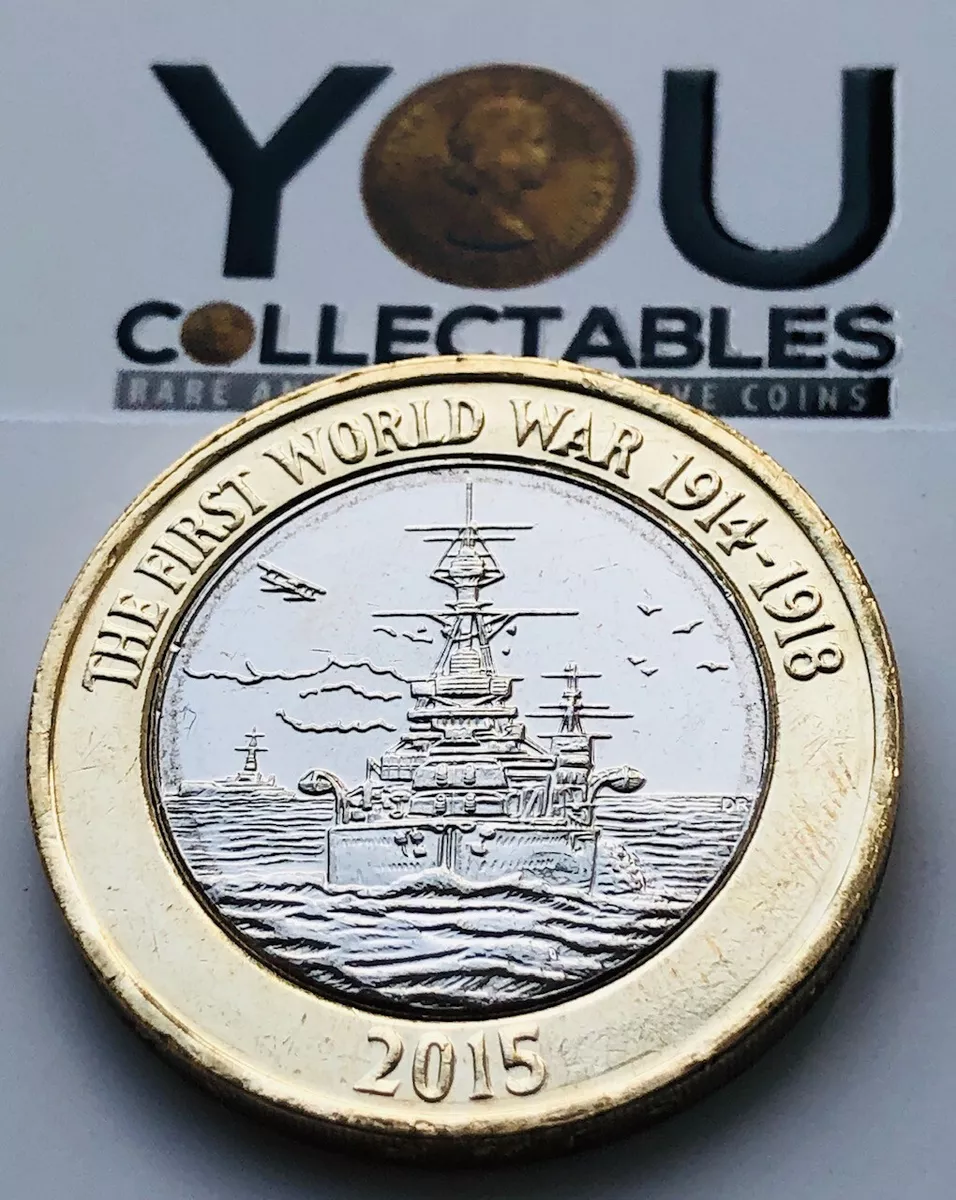 two pound coin 2015 first world war