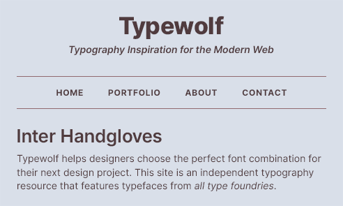 type wolf