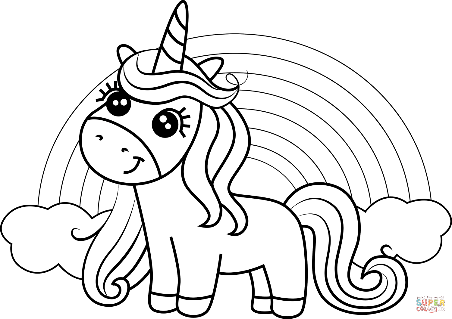 unicornio dibujo