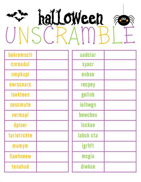 unscramble words 9 letters