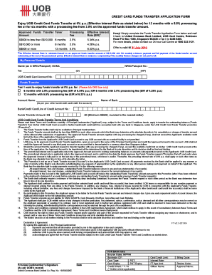 uob telegraphic transfer form