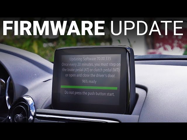 update mazda connect firmware