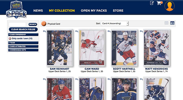 upperdeck epack