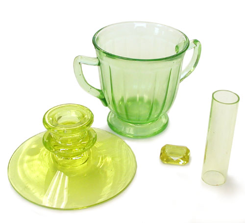 uranium glass glassware