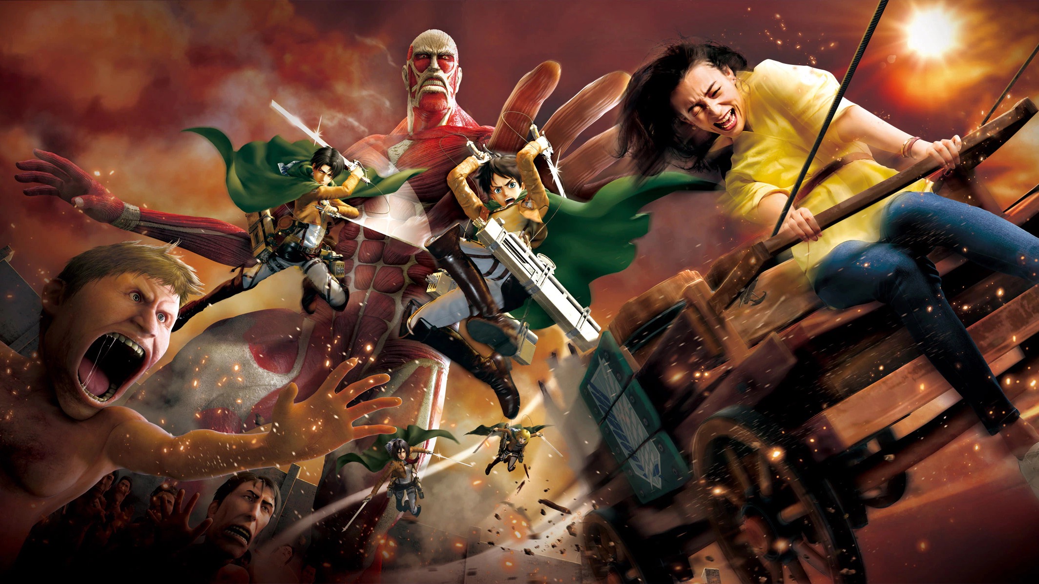 usj attack on titan