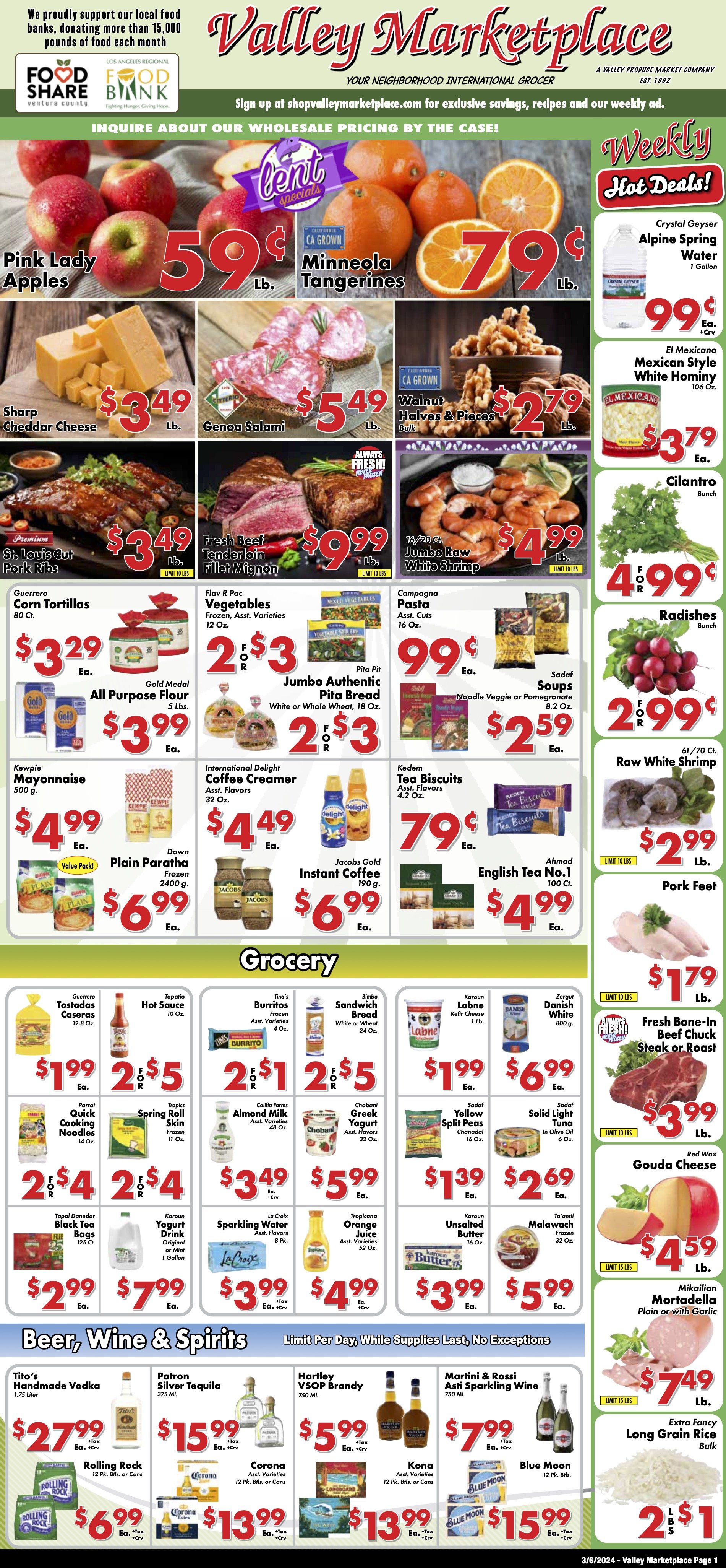 valley produce reseda weekly ad