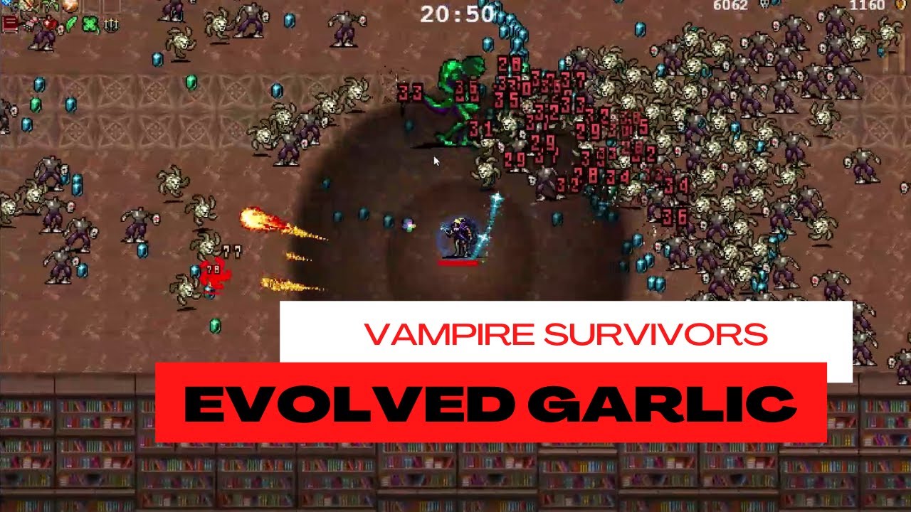 vampire survivors garlic evolve