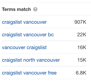 vancouver craigslist