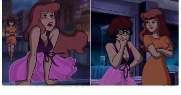 velma and daphne switched clothes