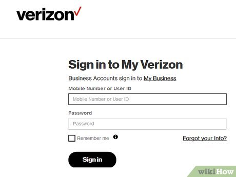 verizon account phone number