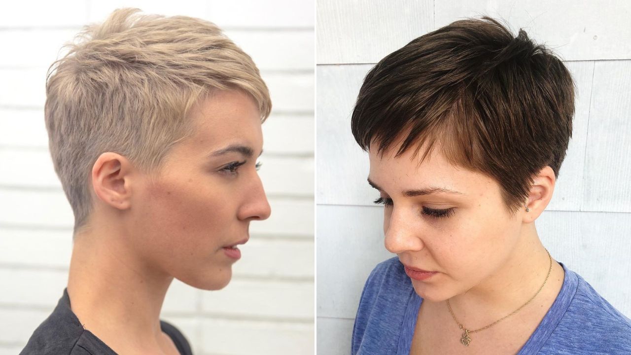 very short pixie haircuts