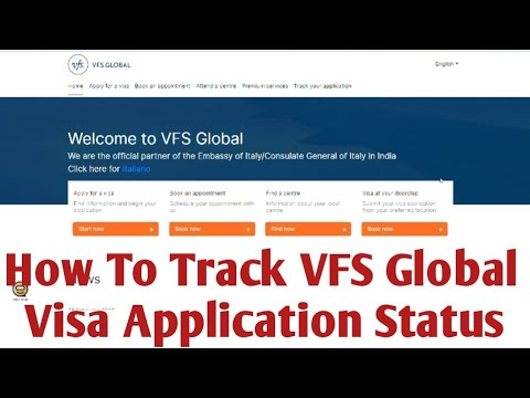 vfsglobal tracking