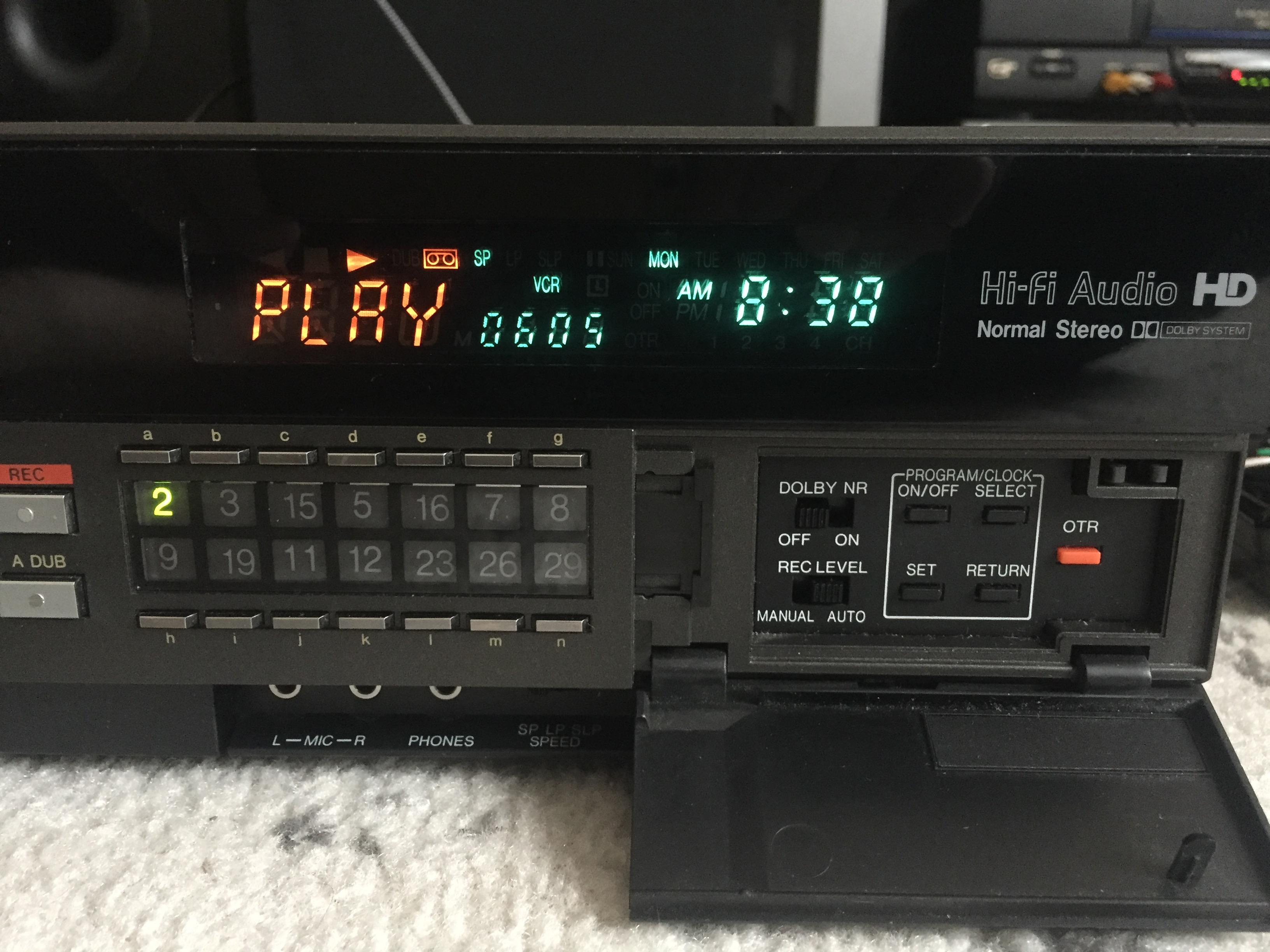 vhs hifi