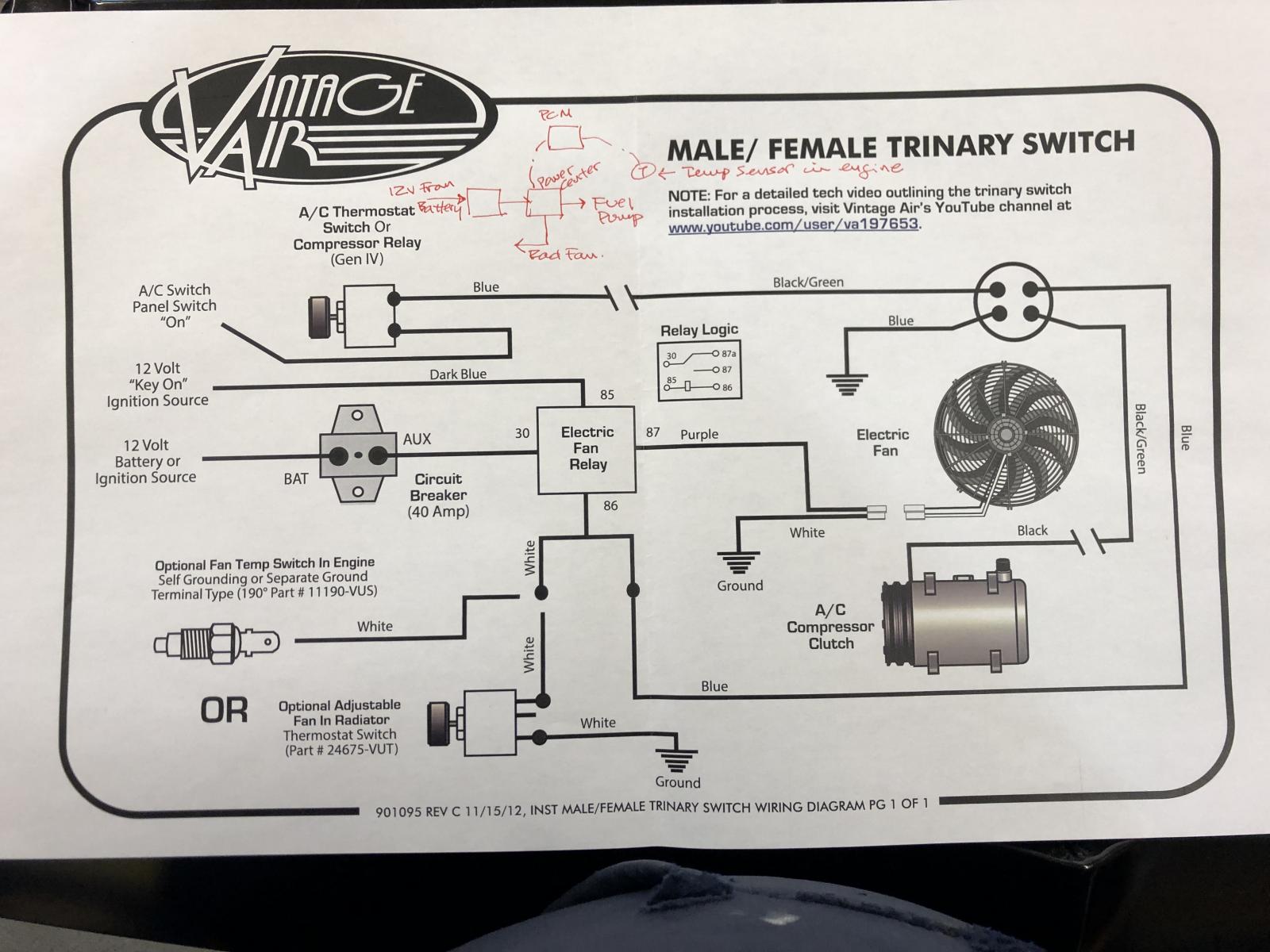 vintage air wiring schematic