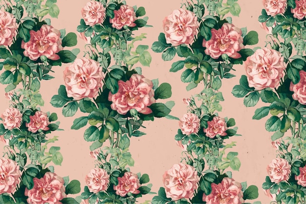 vintage flower desktop wallpaper