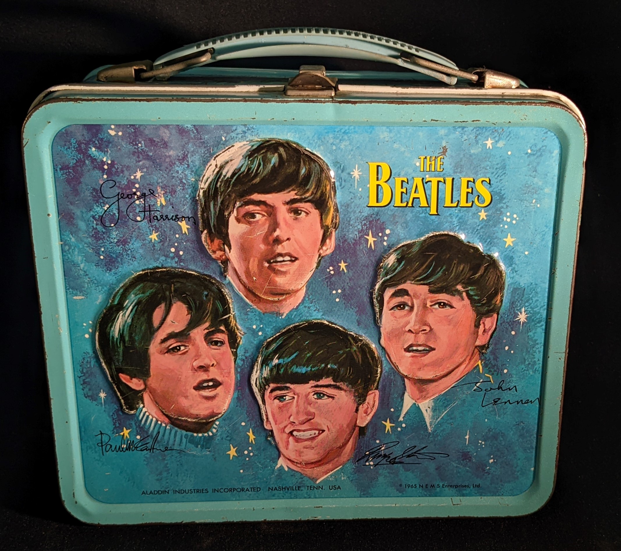 vintage metal lunch boxes