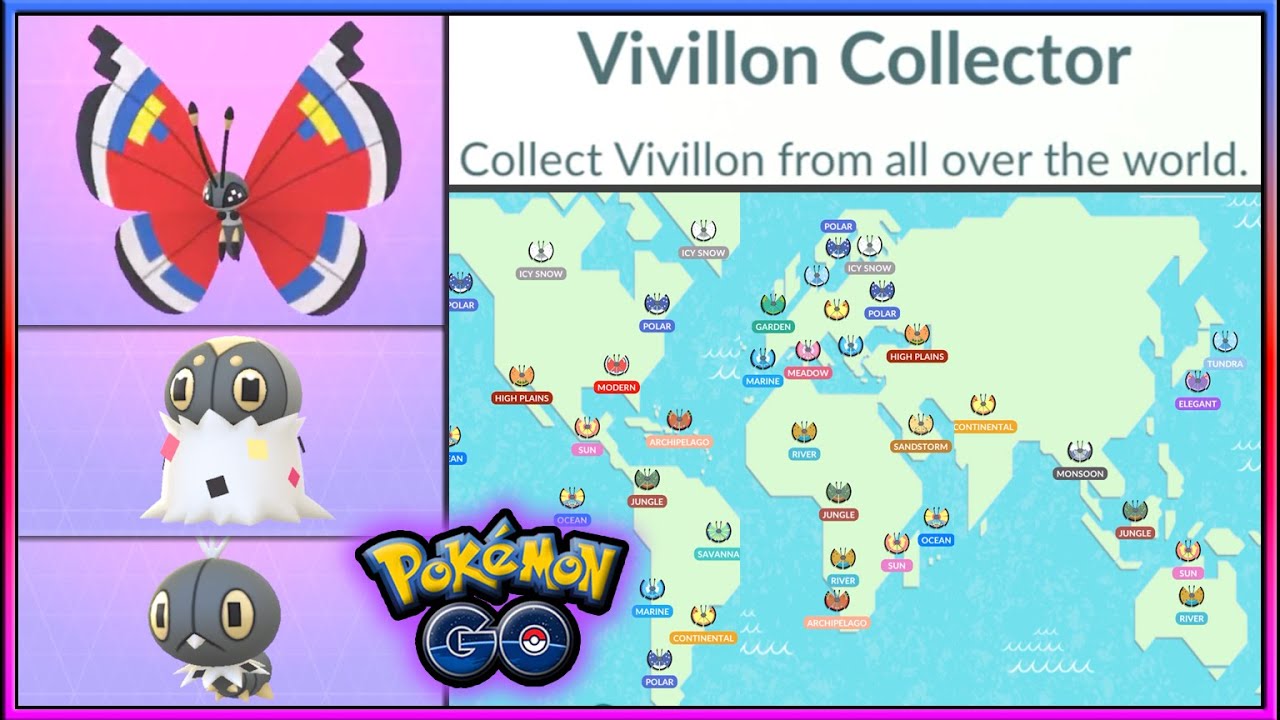 vivillon regions