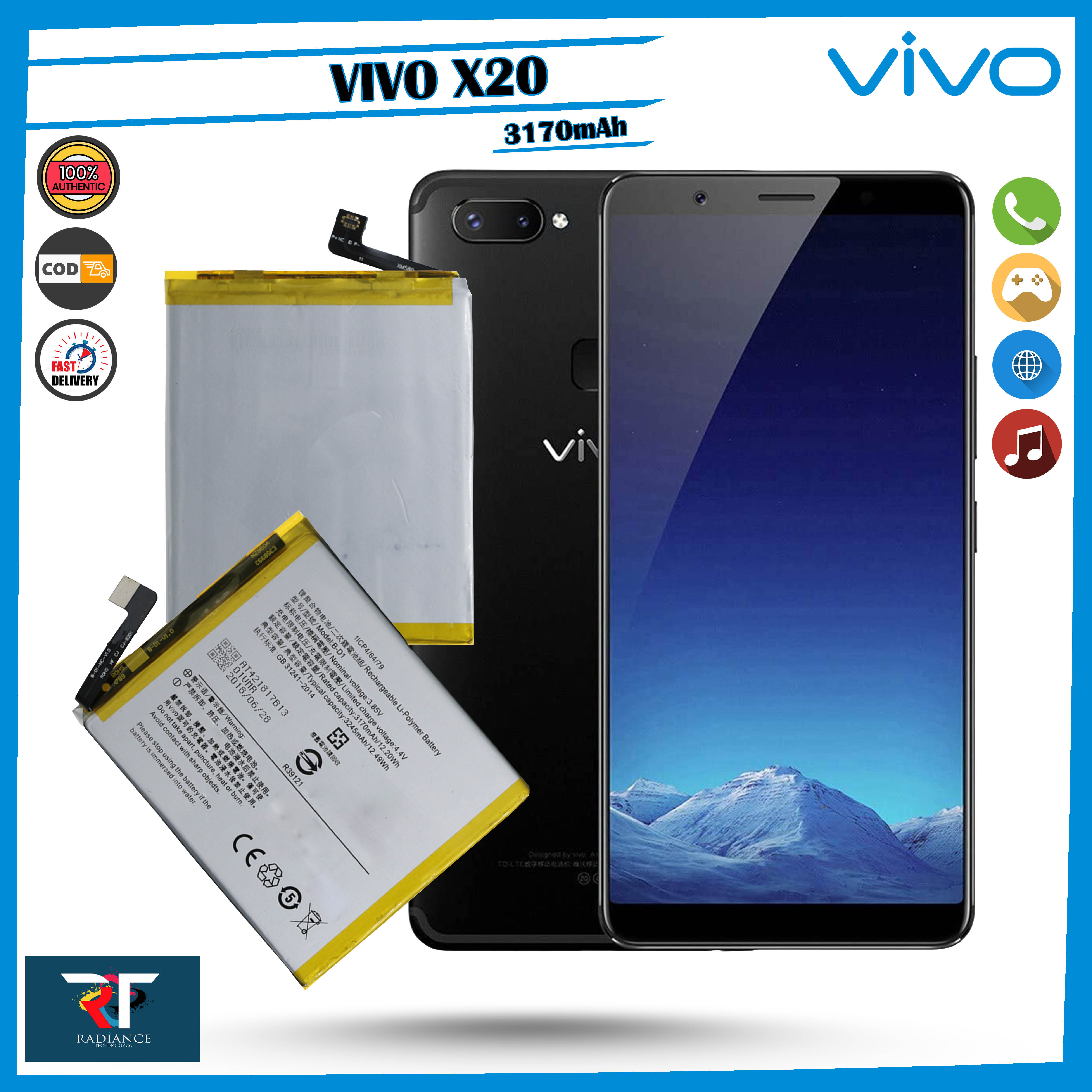 vivo 1721 model name