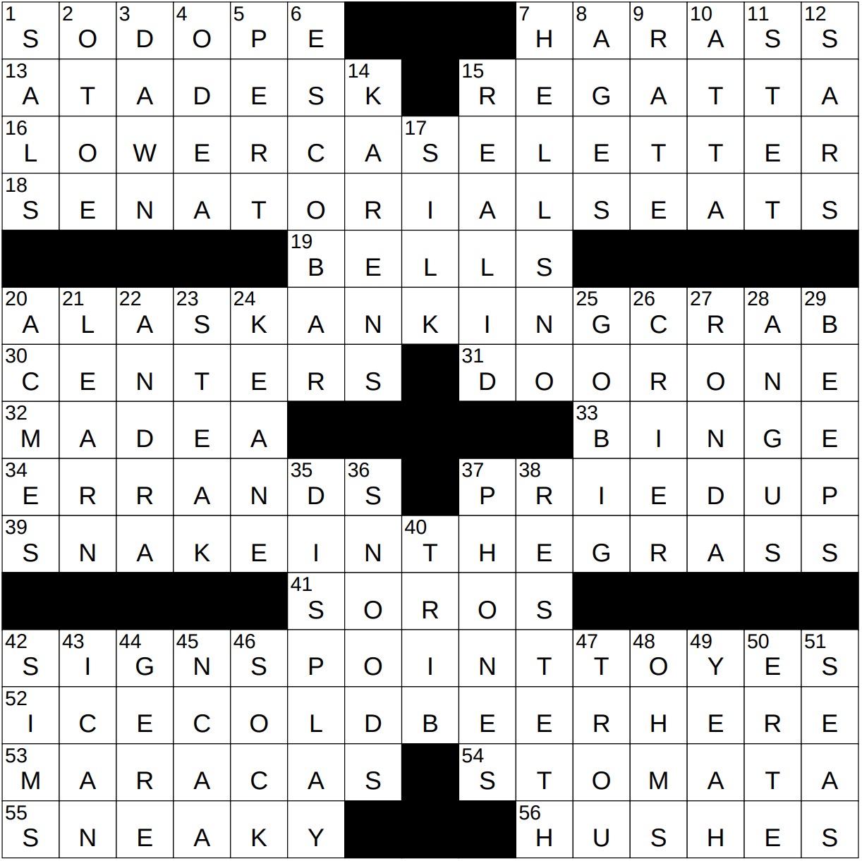 volunteer nyt crossword