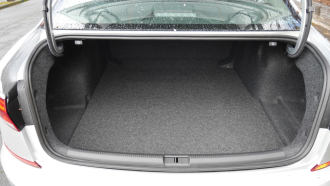 vw passat trunk space