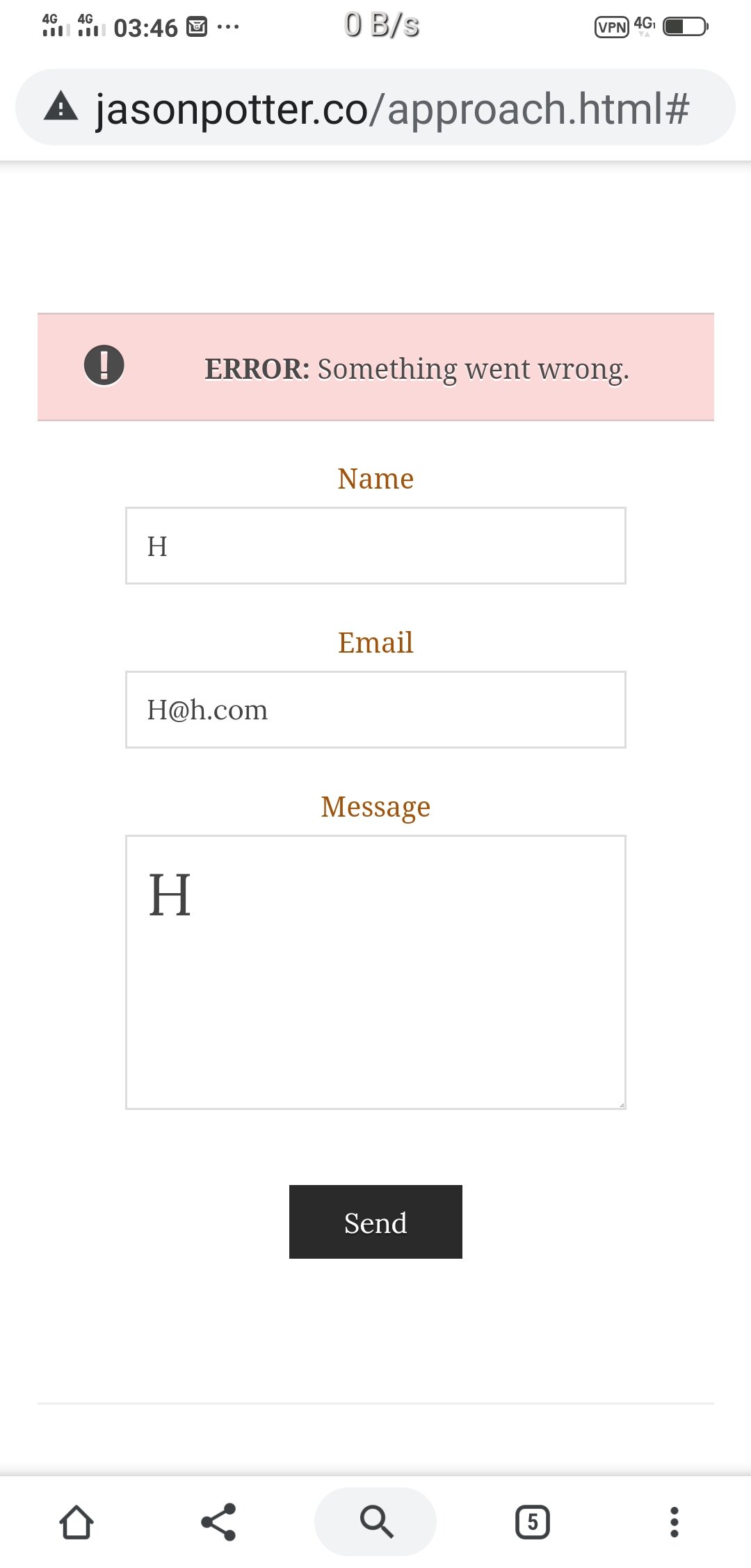 w3schools contact form