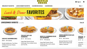 waffle house shreveport menu