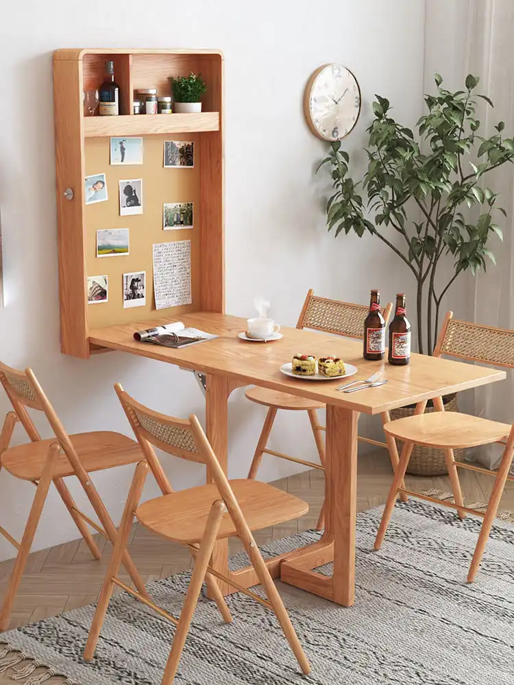 wall mounted folding table