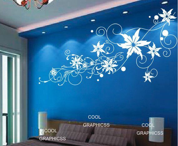 wall paint sticker design