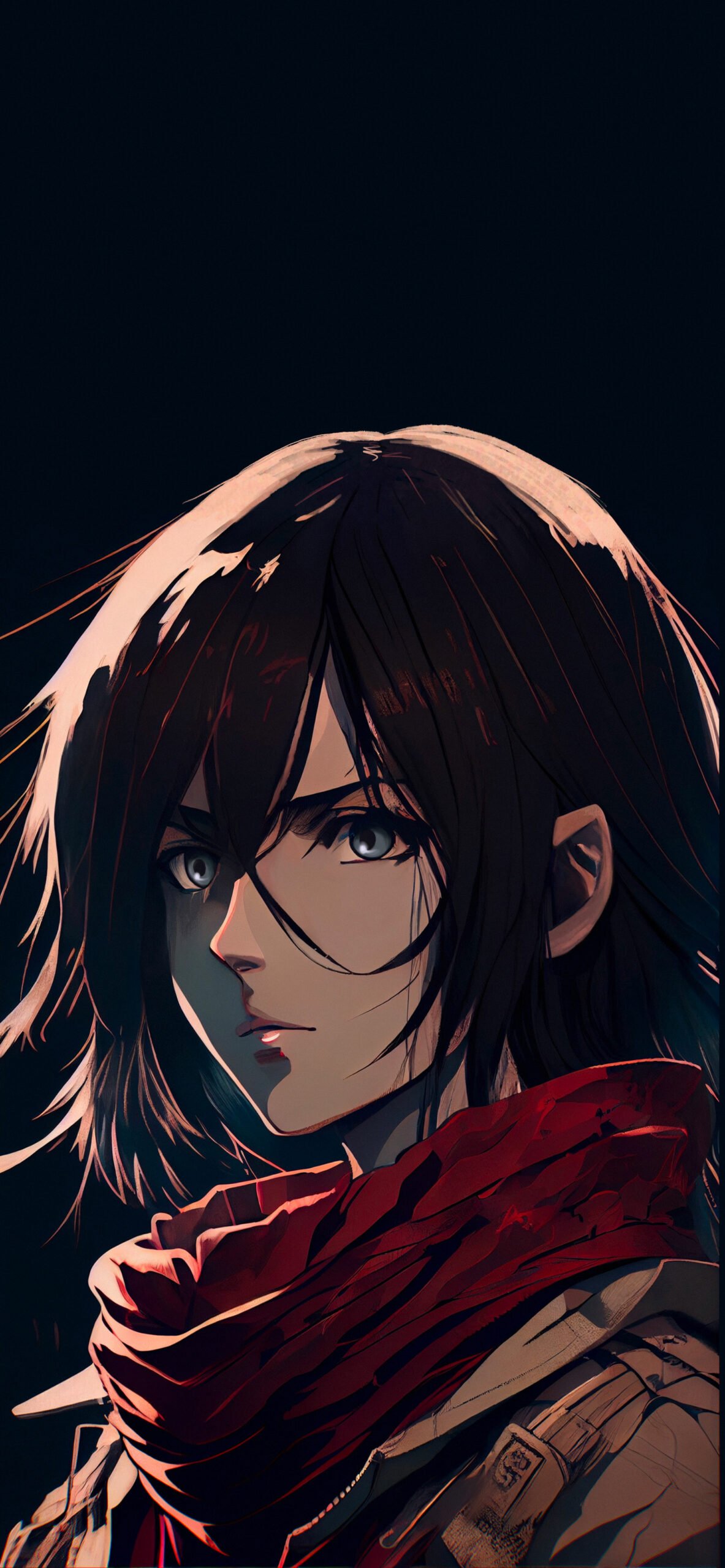 wallpaper mikasa ackerman