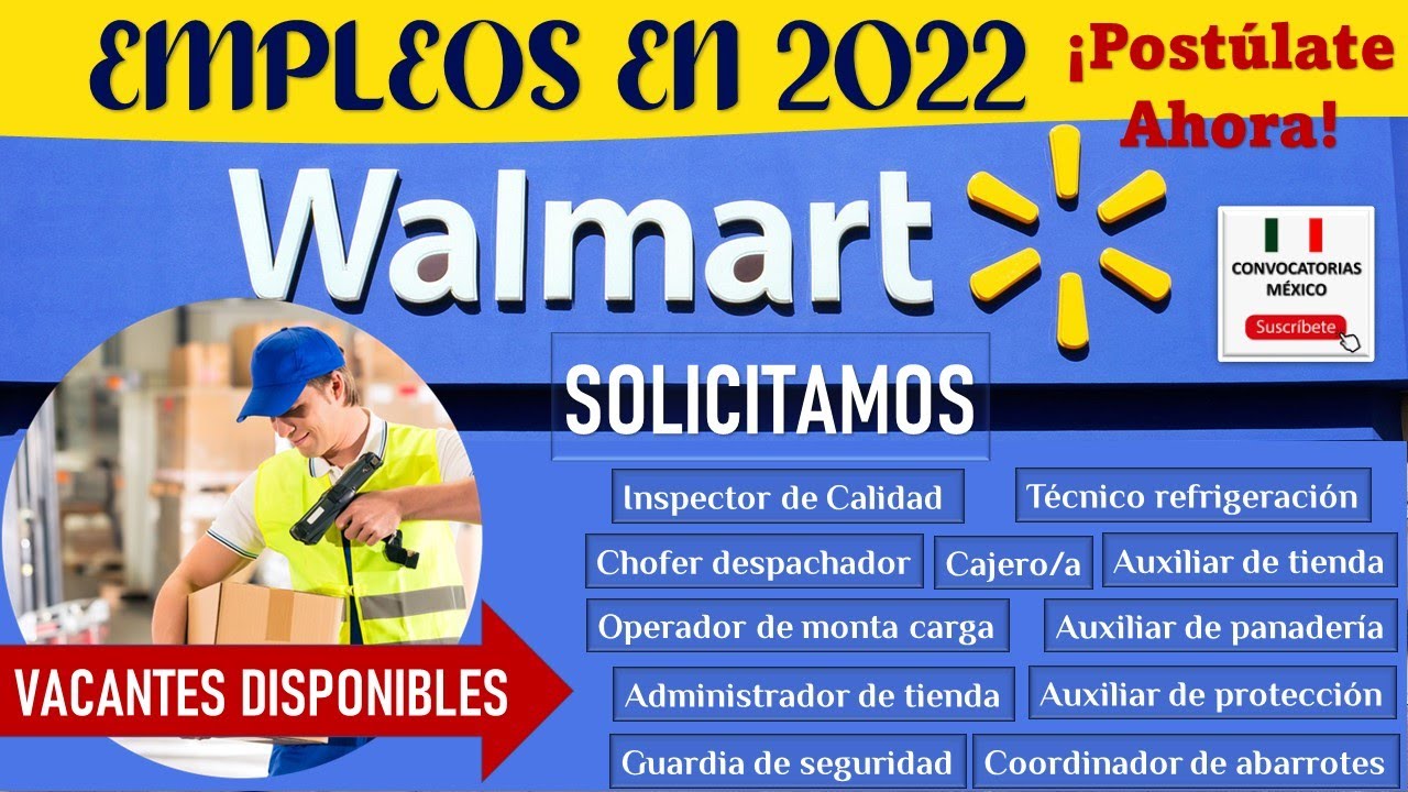 walmart empleo