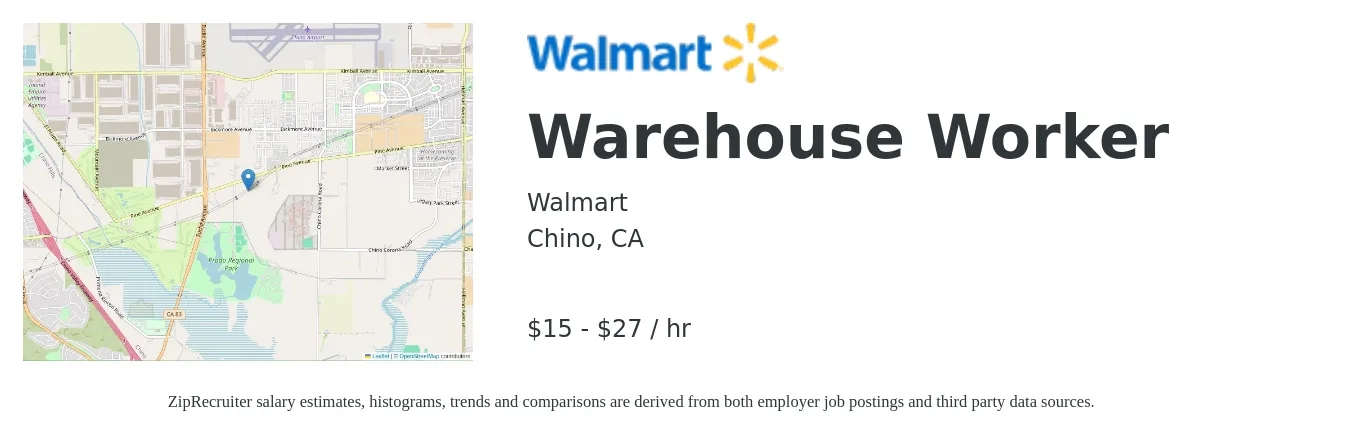 walmart warehouse chino ca