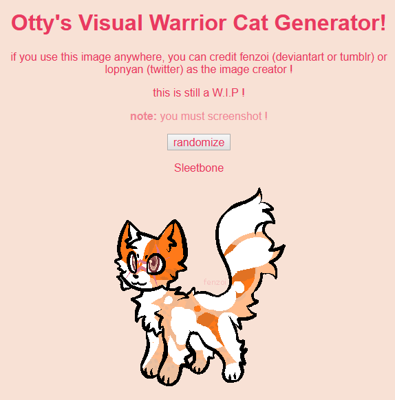 warrior cats gen