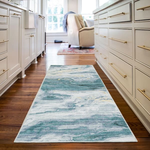 washable runner mat