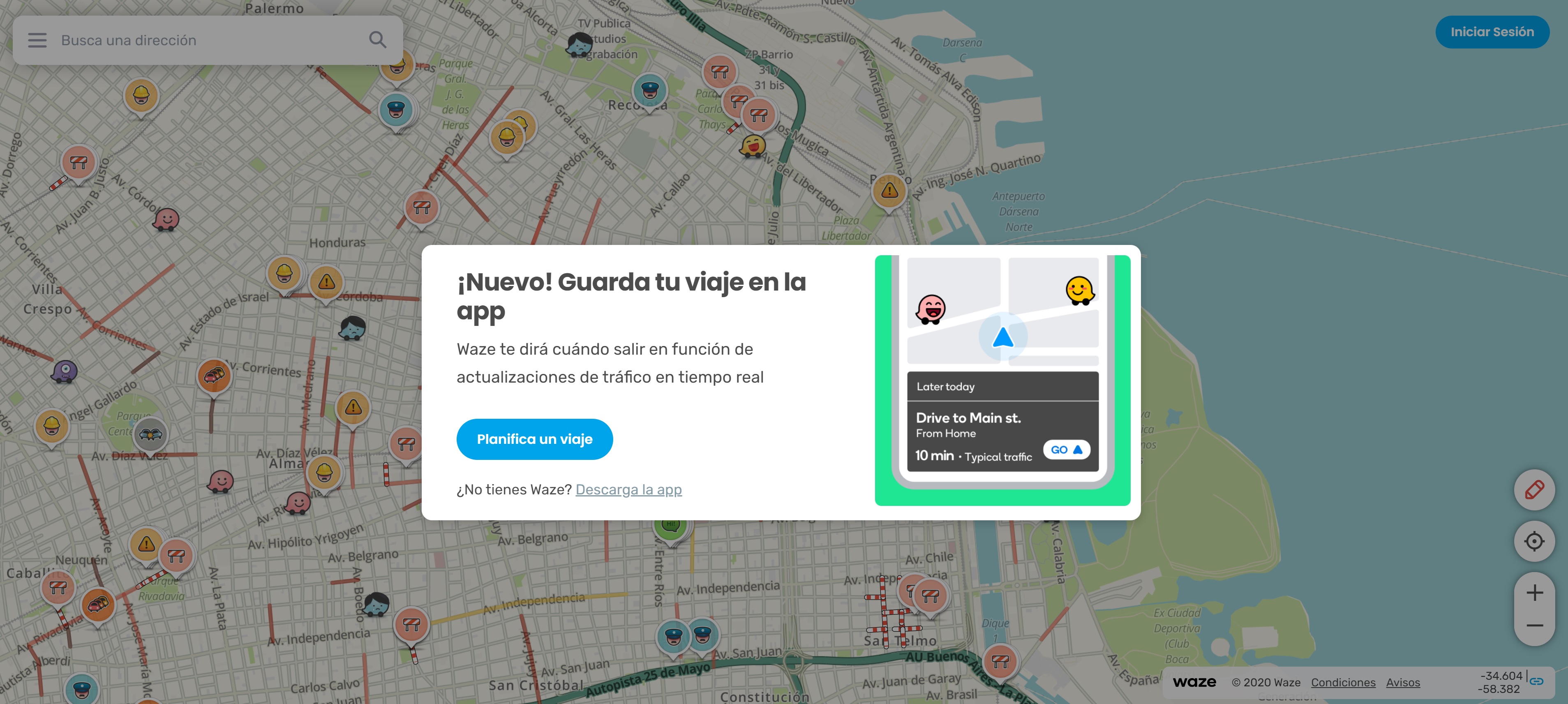 waze live map