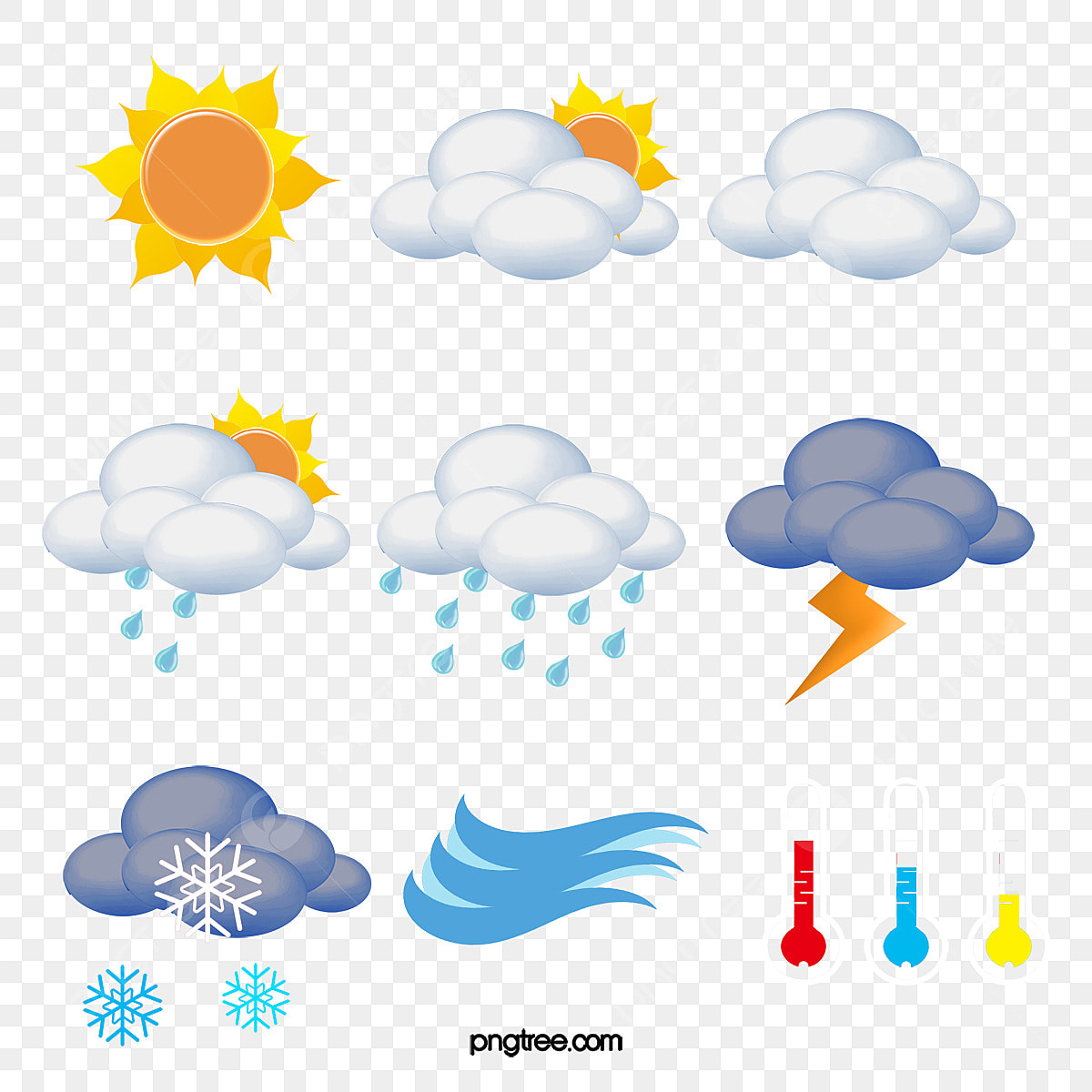 weather forecast pictures clip art