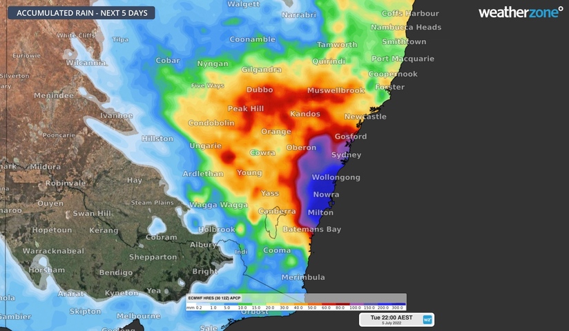 weather forecast sydney nsw