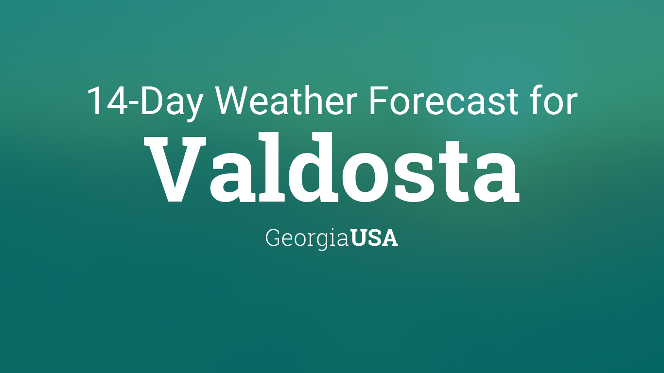 weather in valdosta georgia today