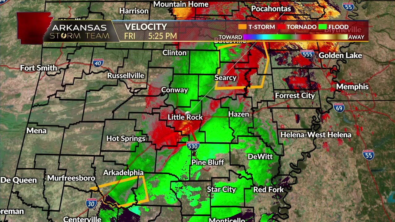 weather radar in arkadelphia arkansas