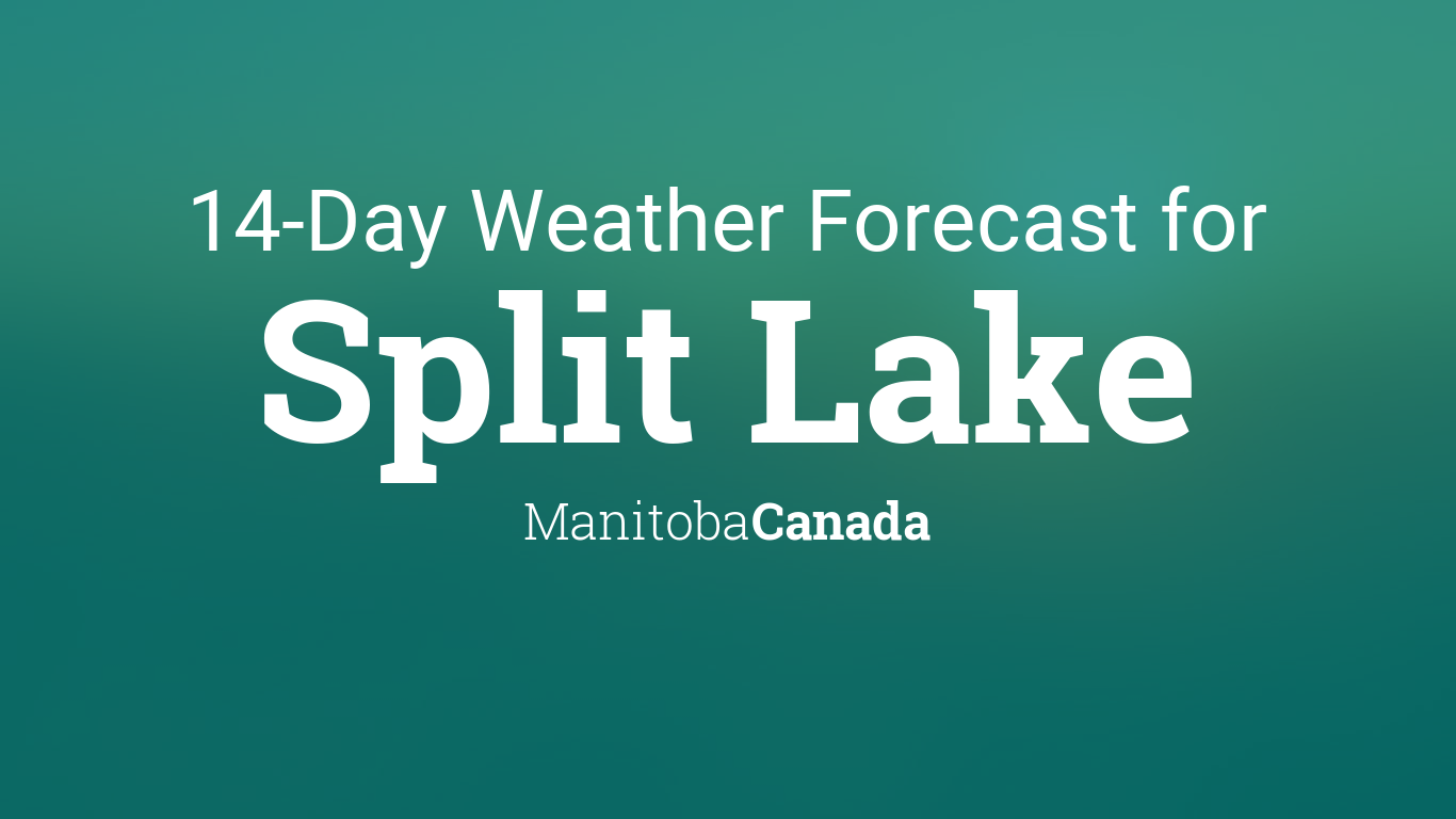 weather split 14 days