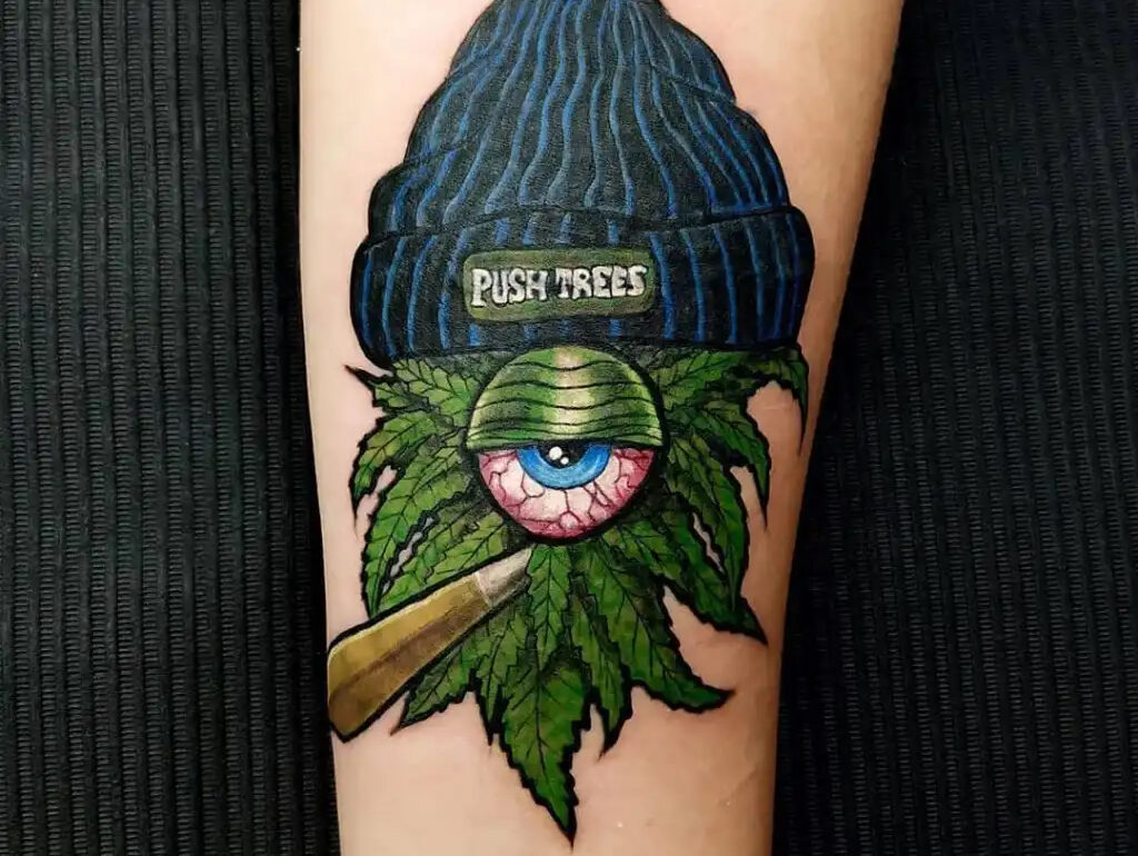 weed tattoos