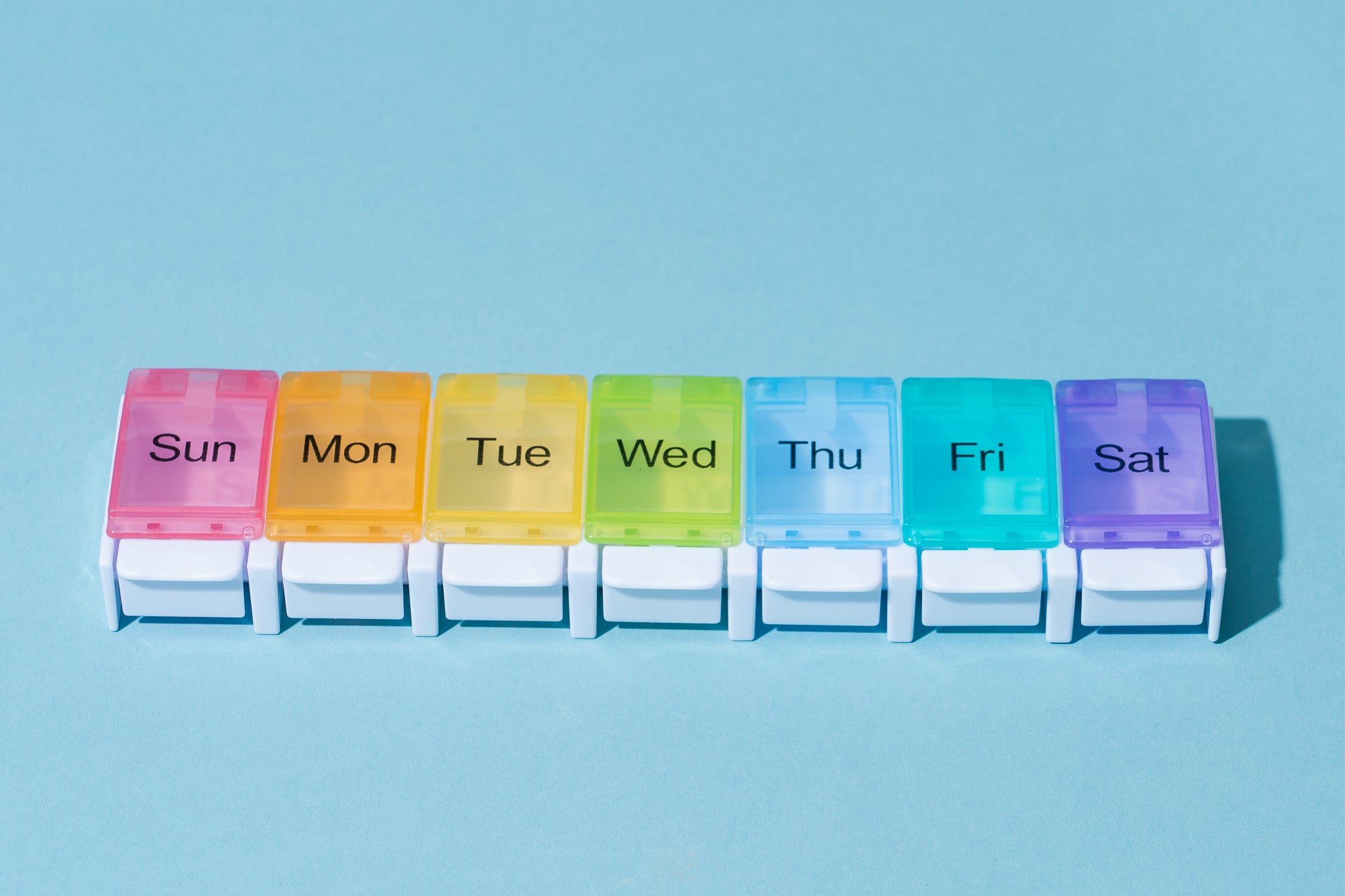 weekly pill case organizer