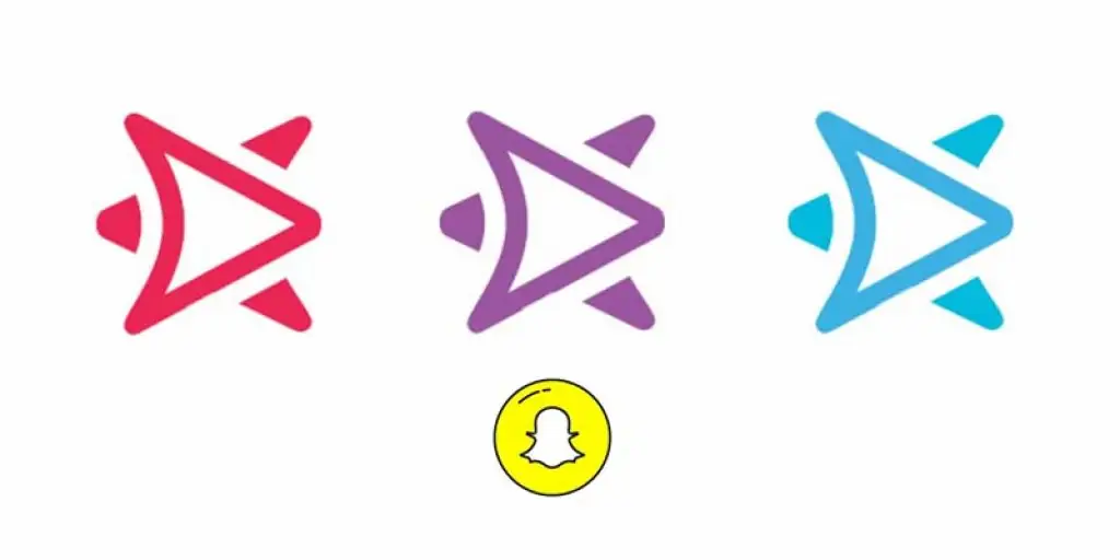 what do two arrows mean on snapchat