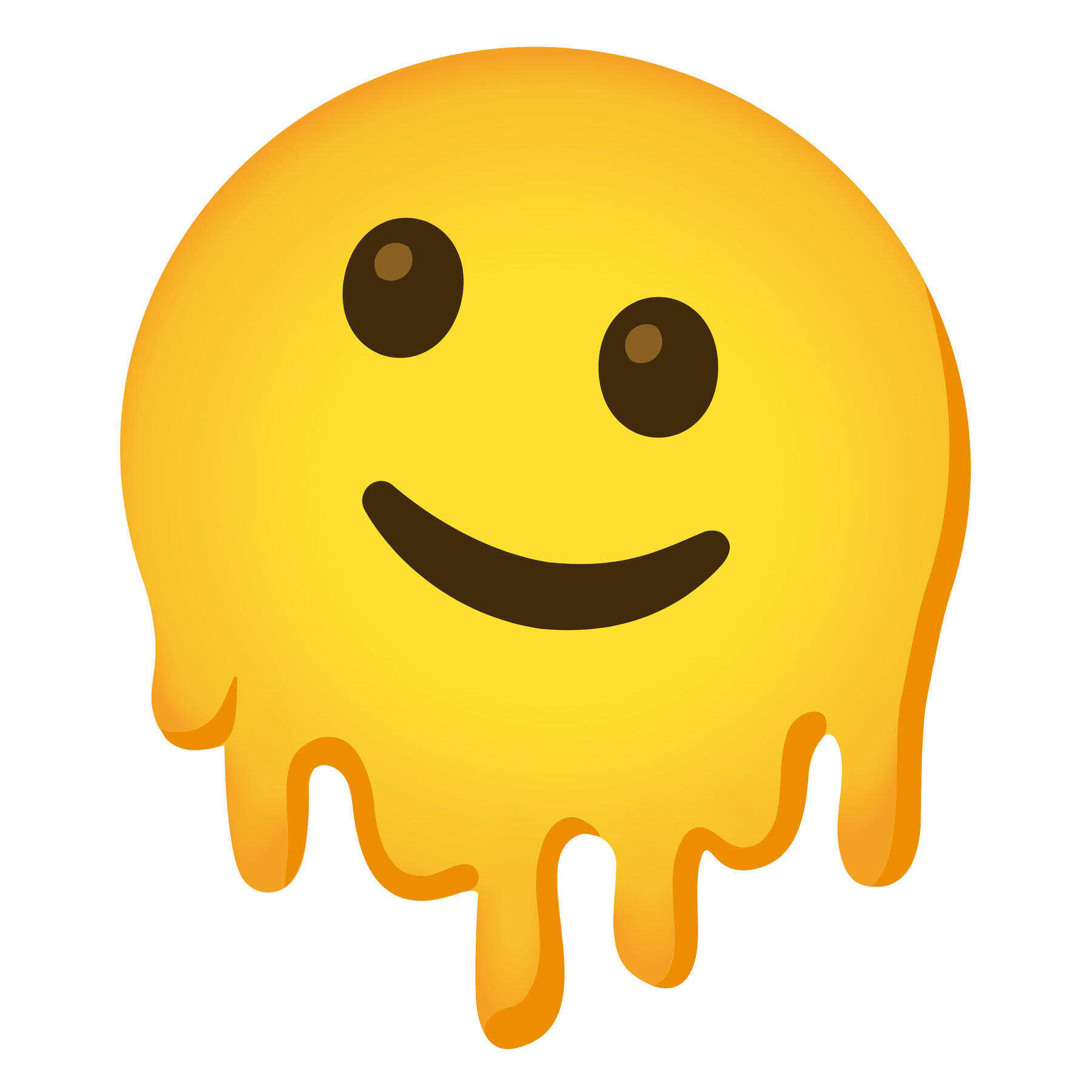 what does a melting face emoji mean