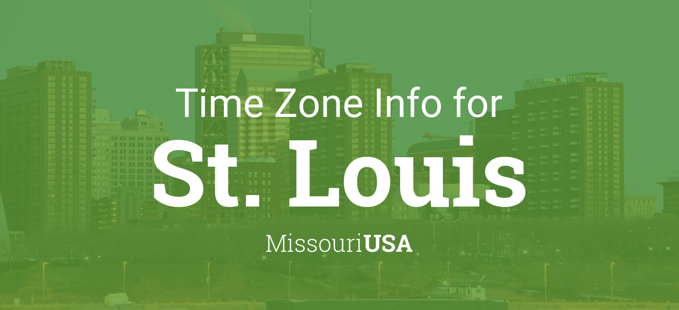 what is st louis time zone