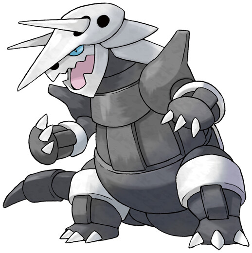 what level does aggron evolve