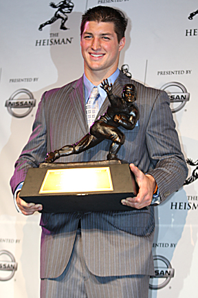 when did tebow win the heisman