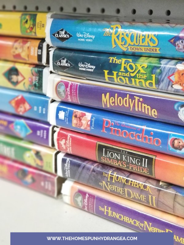 where can i sell disney vhs movies