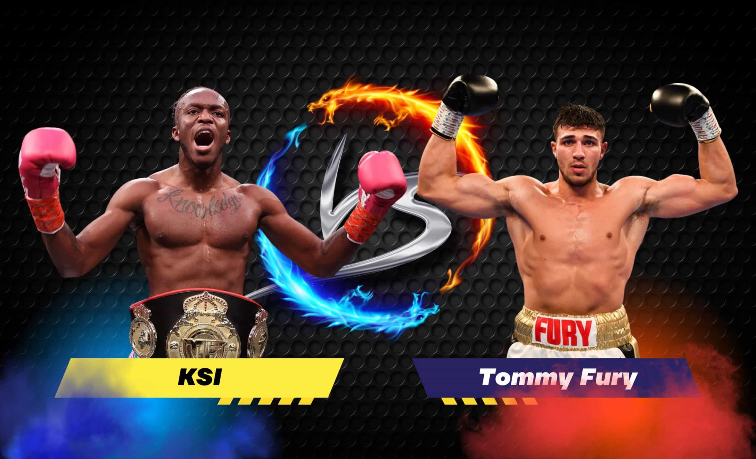 where to watch ksi tommy fury